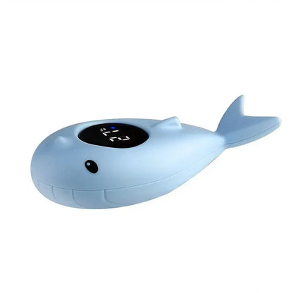 Baby Bath Thermometer Floating Animal – Digital LED Display | Penguin, Whale, Bunny, Crab | Waterproof Bath Toy | Newborn Baby Shower Gift