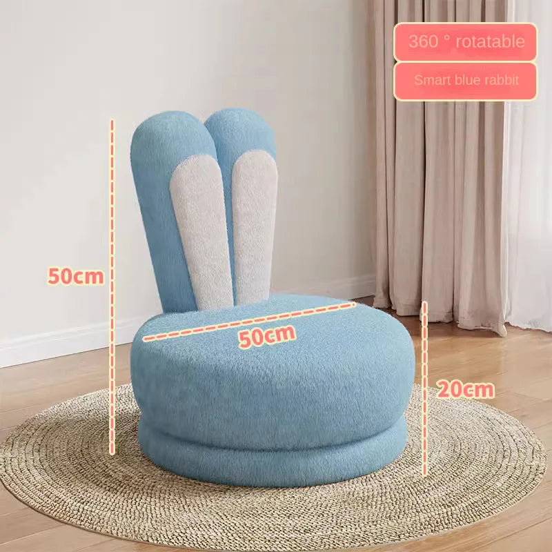 Kawaii Bunny Children’s Sofa Chair – Plush Kids’ Seat | 50cm | 11 Colours