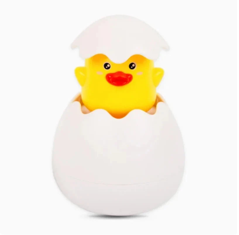 Baby Bath Toy Water Sprinkler – Cute Duck & Penguin Egg Design | Squeeze & Spray | Bath, Shower & Pool | Kids Gift