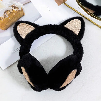 Kawaii Pastel Cat Ear Earmuffs – Cute Warm Winter Ear Muffs | 6 Colours