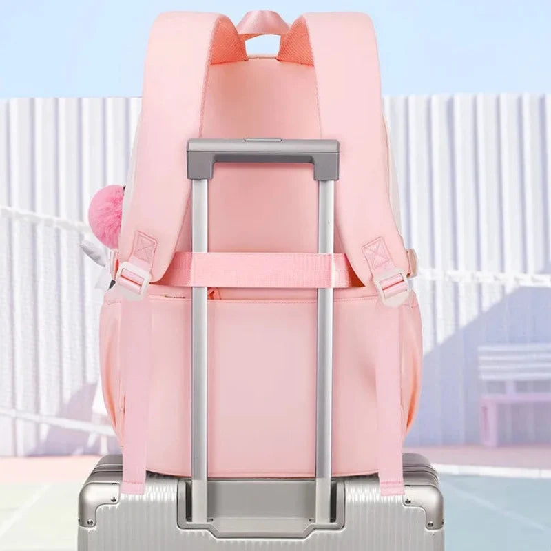 Kawaii Backpack Set | Cute 12-Inch School Bag with Accessories