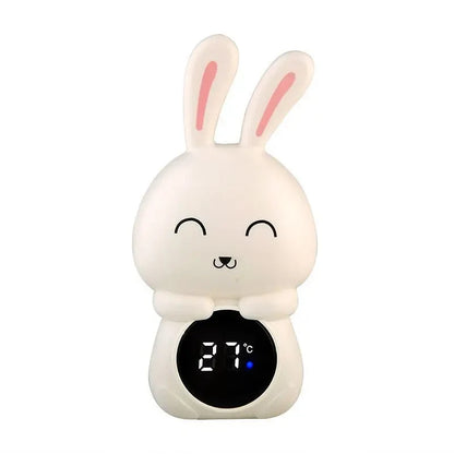 Baby Bath Thermometer Floating Animal – Digital LED Display | Penguin, Whale, Bunny, Crab | Waterproof Bath Toy | Newborn Baby Shower Gift