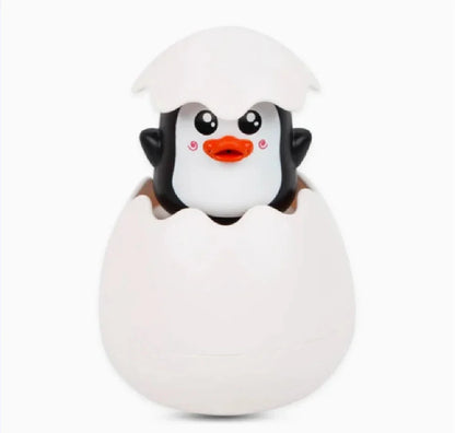 Baby Bath Toy Water Sprinkler – Cute Duck & Penguin Egg Design | Squeeze & Spray | Bath, Shower & Pool | Kids Gift