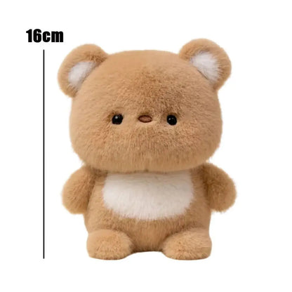 Cute Plush Companion Doll Anime Elephant Rabbit Bear Panda Cartoon Desk Companion Doll 16cm Soft Plush Toy Sleeping Gift