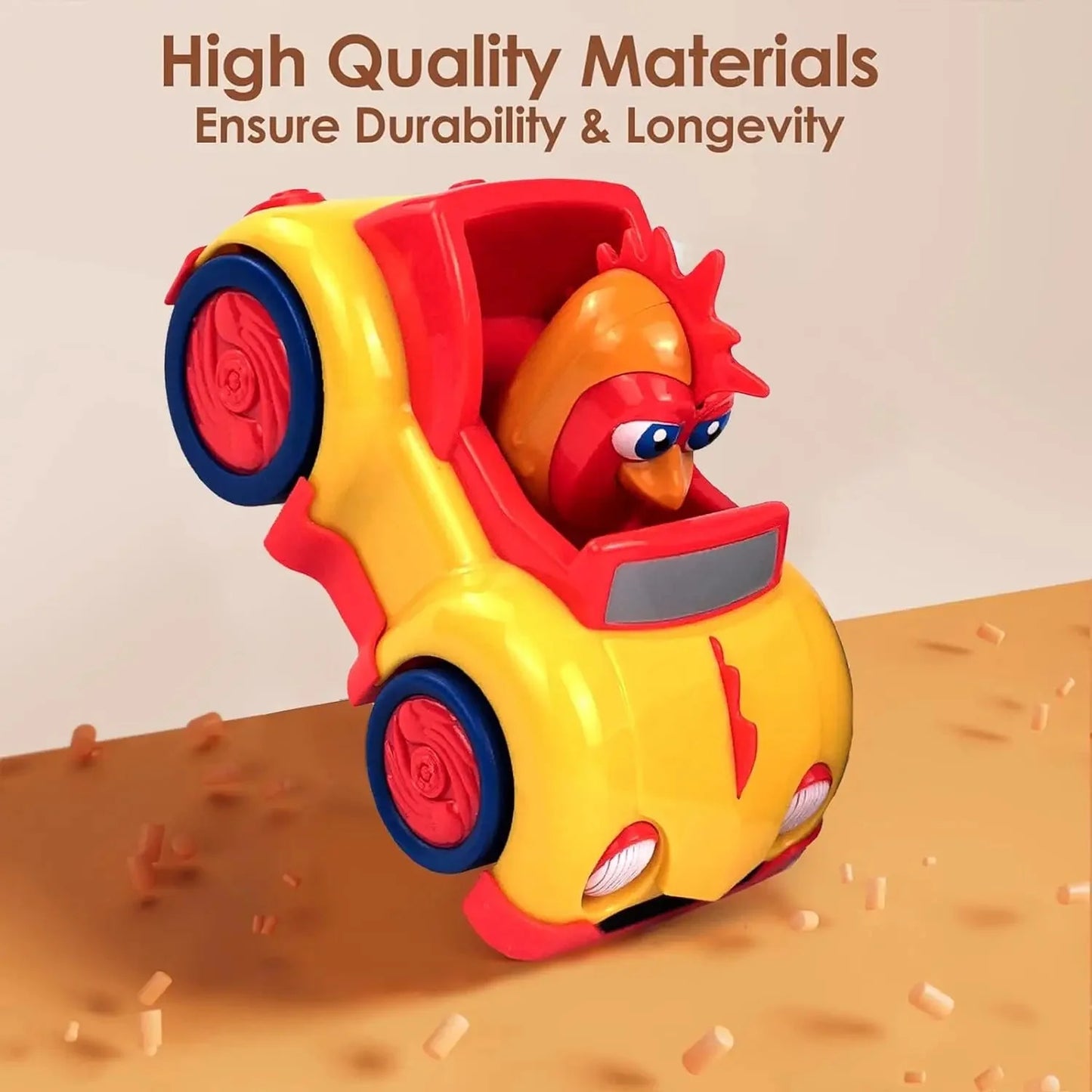 La Granja de Zenón Pull-Back Car Toy Set – Bartolito, Farm Animals & Play Mat | Official Licensed | Ages 1–3 | Kids Birthday Gift