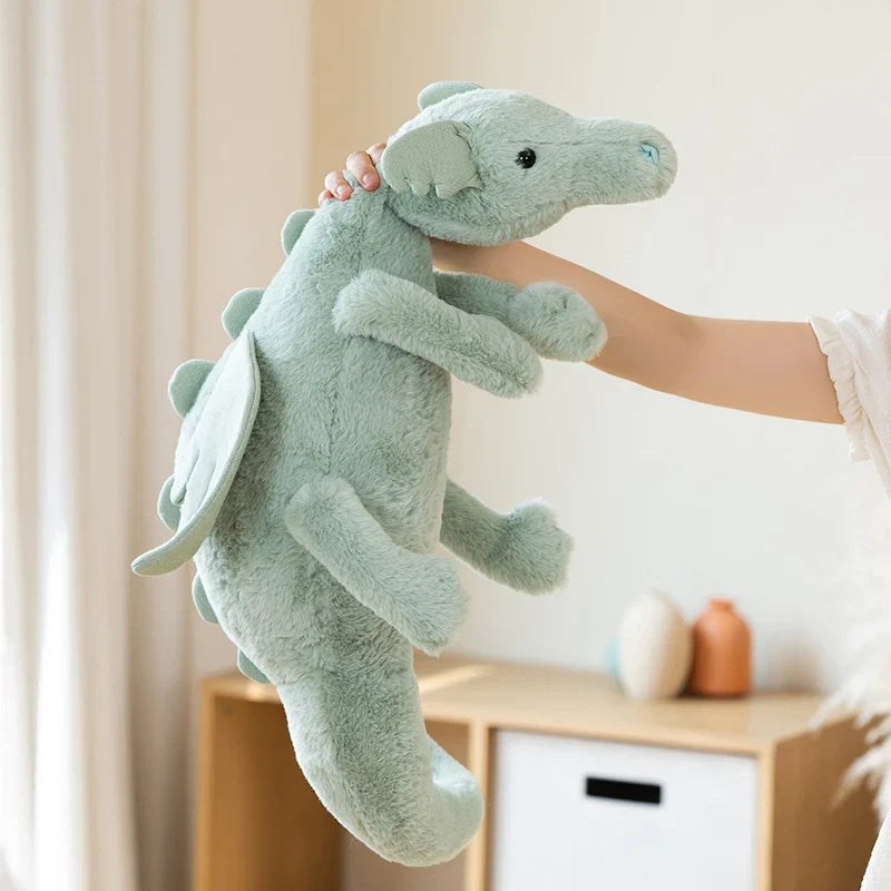 Kawaii Soft Dragon Plushie – Cute Stuffed Dragon Toy | 30cm, 50cm, 70cm & 90cm | Pink, White, Green & Blue