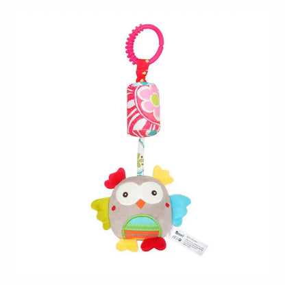 Newborn Baby Plush Stroller Toys Hanging Rattle