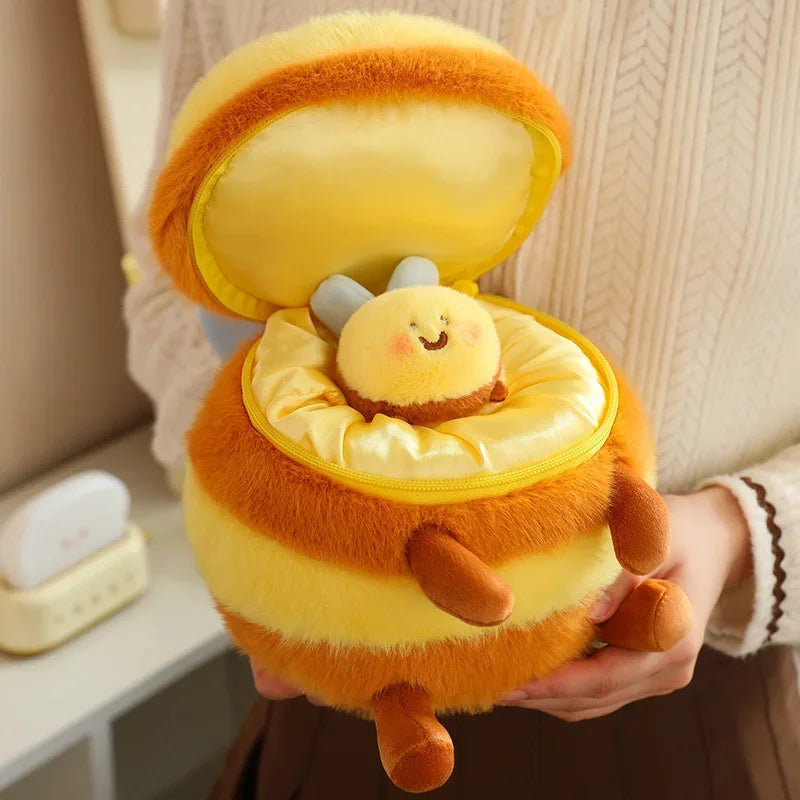 Kawaii Squishy Bee Plushies | Soft Stuffed Animal Cuddle Toy
