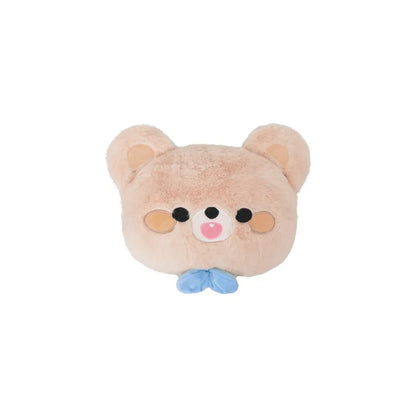 Kawaii Plush Bear Car Seat Accessories – Cute Headrest, Backrest & Pad Options
