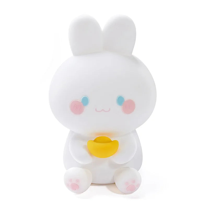 Kawaii Bunny Night Light – Cute Soft Glow Bedside Lamp | Nursery & Bedroom Decor