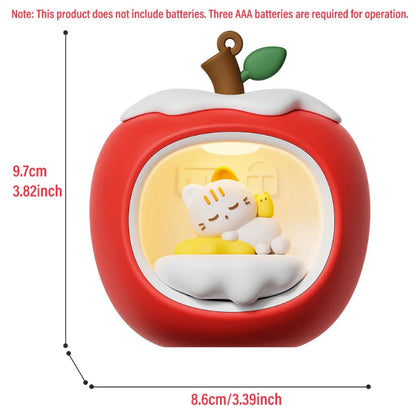 Apple Cat Nap Night Light