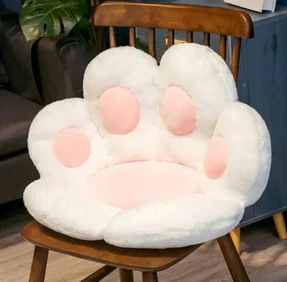 Kawaii Cat Paw Plush Toy – Soft Floor Cushion, Chair Pad & Nap Pillow