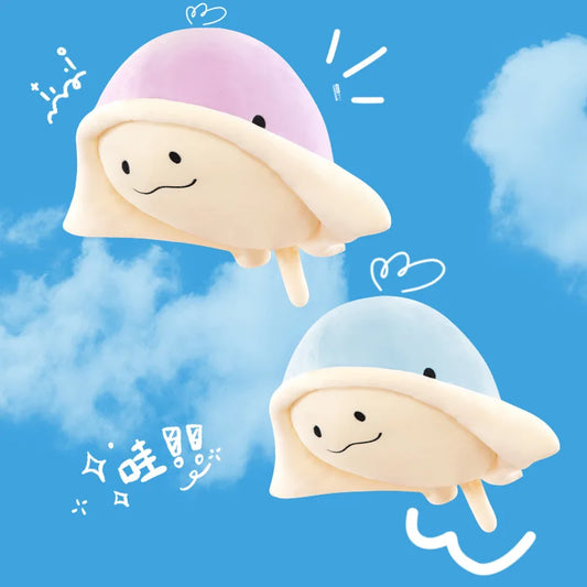 Kawaii Manta Ray Plush | Ocean Animal Stuffed Toy | 40cm–60cm