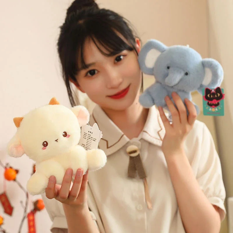 Kawaii Cute Chibi Animal Plushies – 14cm Soft Stuffed Animal Toy | 6 Designs to Choose From