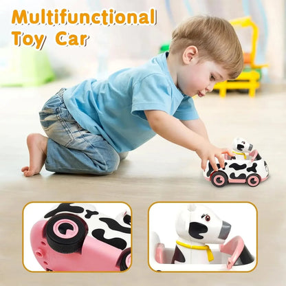 La Granja de Zenón Pull-Back Car Toy Set – Bartolito, Farm Animals & Play Mat | Official Licensed | Ages 1–3 | Kids Birthday Gift
