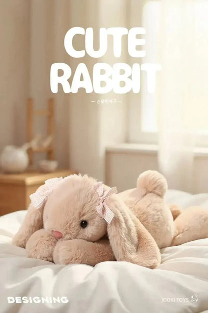 35cm Shy Rabbit Plush Toy – Cute Cartoon Stuffed Doll Pillow Gift