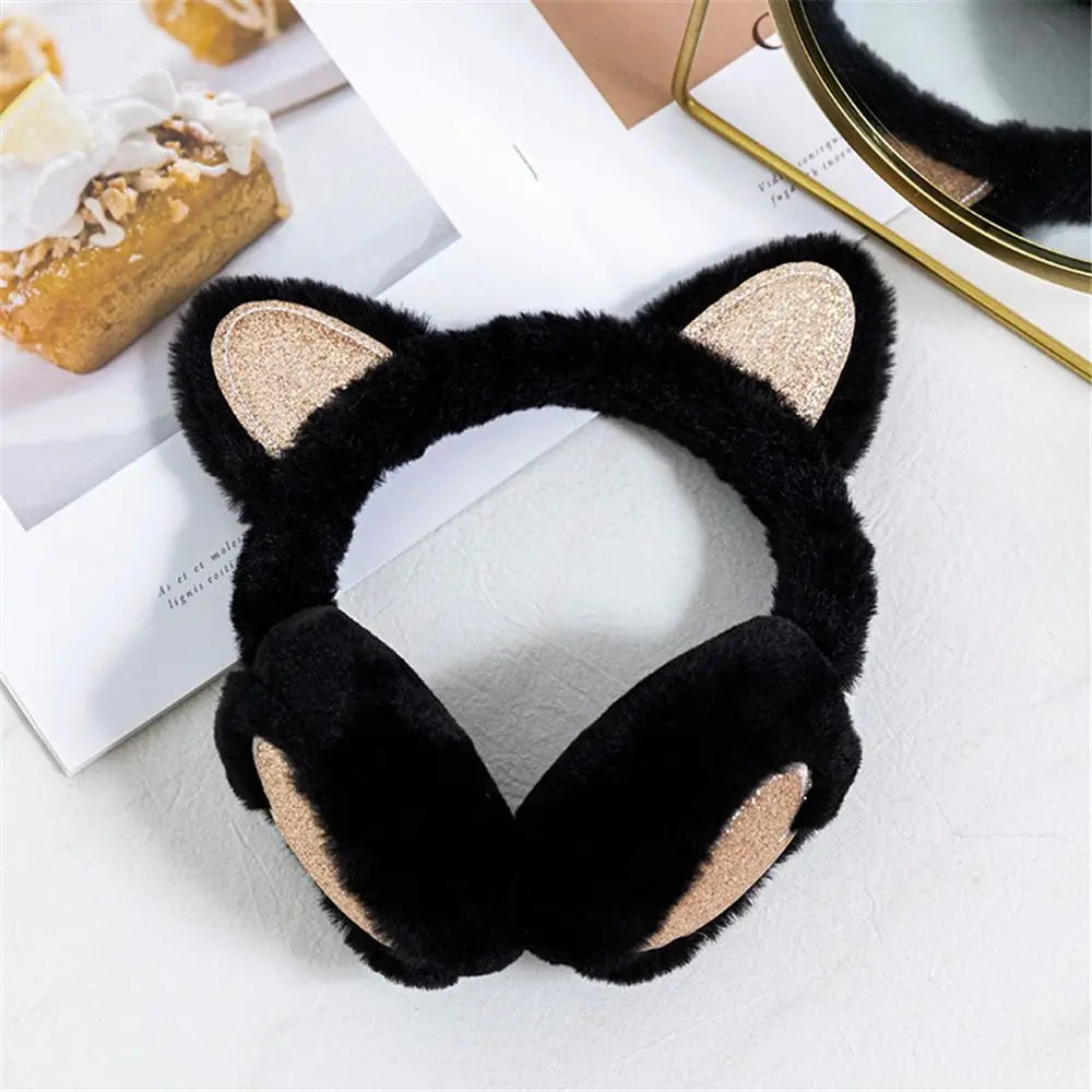 Kawaii Pastel Cat Ear Earmuffs – Cute Warm Winter Ear Muffs | 6 Colours