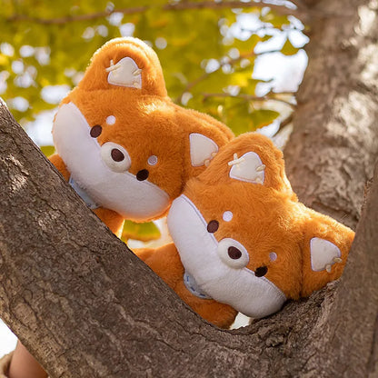 Kawaii Big Tailed Fox Plushie – Fluffy Soft Fox Stuffed Animal | 23cm Cute Fox Toy
