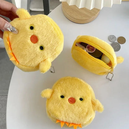 Kawaii Plush Chick Coin Purse