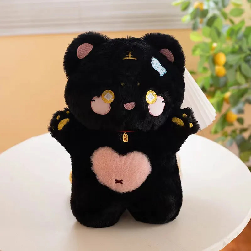 Kawaii Sweet Hugs Cat Plushie – Soft Huggable Stuffed Animal | 38cm | 3 Colours