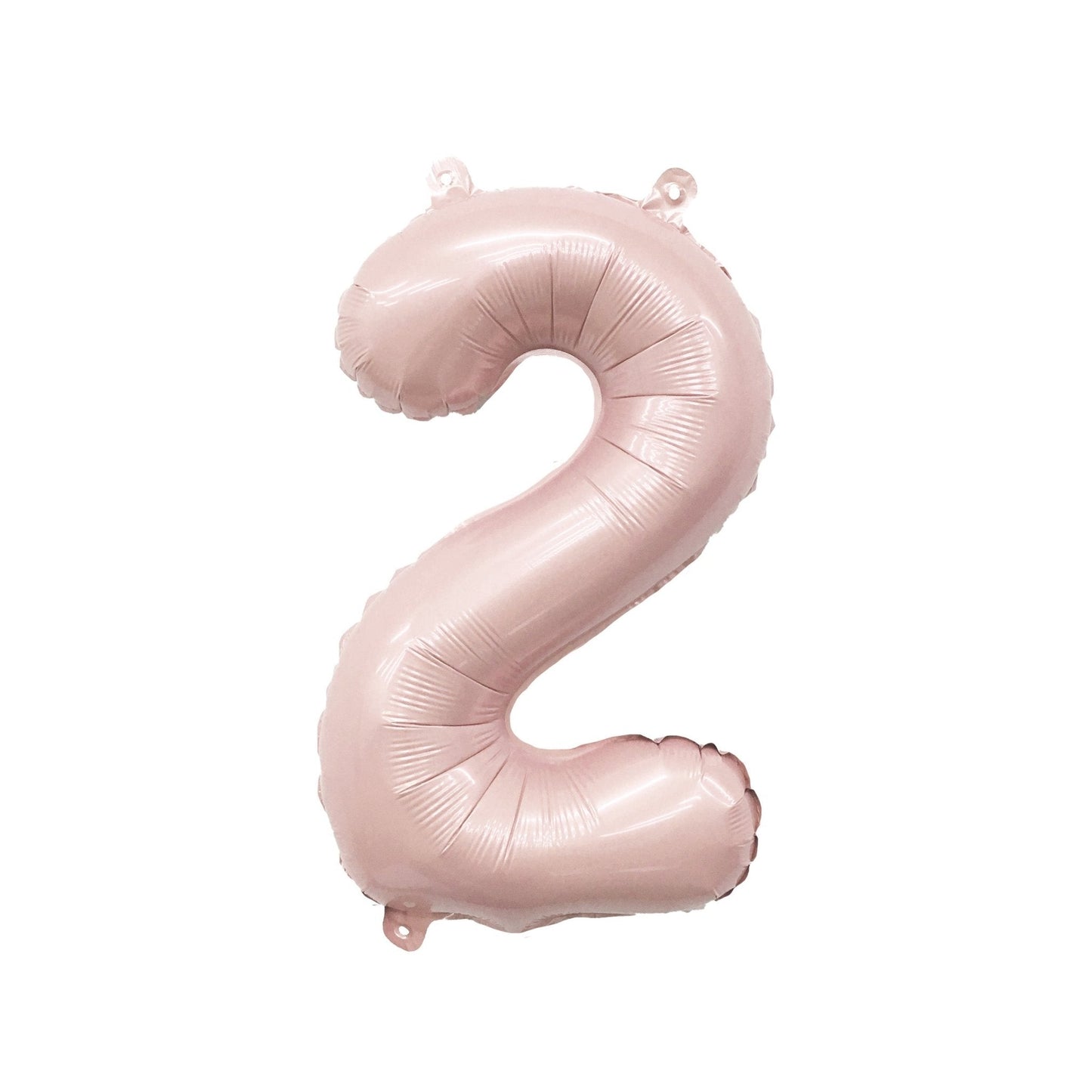 Blush Number Balloon | 32" Giant Pink Foil | Numbers 0-9