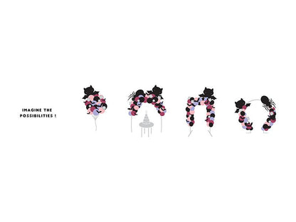 Bats & Spiders Balloon Garland