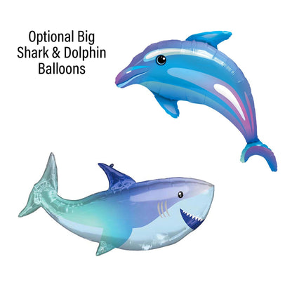Underwater Blue Balloon Garland Kit