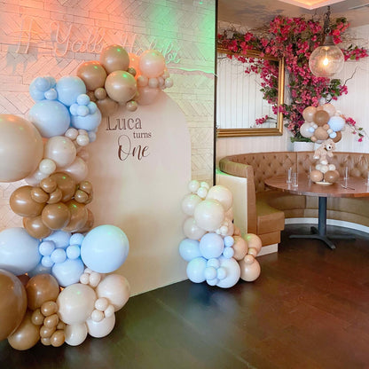 Blue Balloon Garland