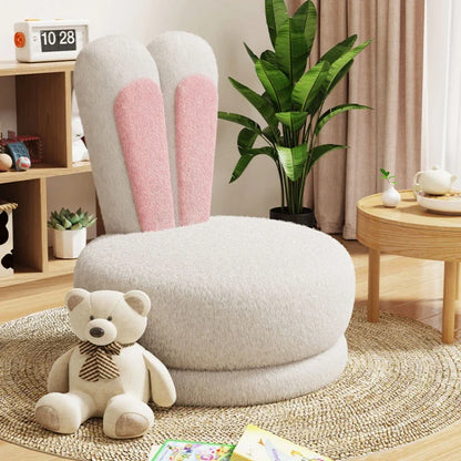 Kawaii Bunny Children’s Sofa Chair – Plush Kids’ Seat | 50cm | 11 Colours