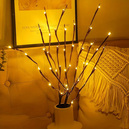 Artificial Tree Branch LED Lights — Set of 2 | Vase Filler Decorative Lights