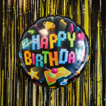Happy Birthday Gaming Balloon
