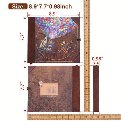 Our Adventure Book: Scrapbook Photo Album, Vintage Travel Theme, Keepsake Diary, Image Memory Journal - Dream Dragons