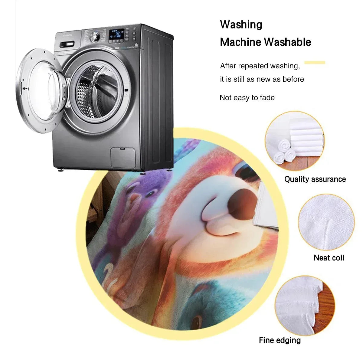 Personalized Teddy Bear Plush Blanket: Fluffy Cosy Throw, Soft Flannel Fleece Name Gift - Dream Dragons