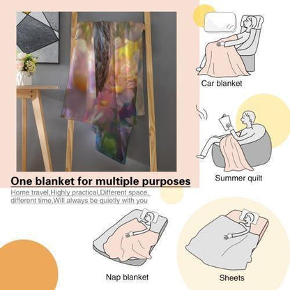 Personalized Baby Owl Fleece Bird Blanket: Magical Nature Gift - Dream Dragons