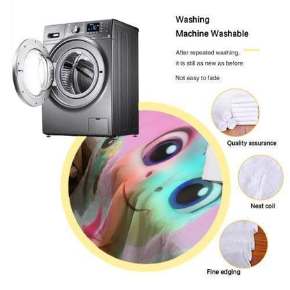 Personalized Dragon Blanket: Cartoon Flannel Fleece Dino Throw, Custom Name Gift - Dream Dragons