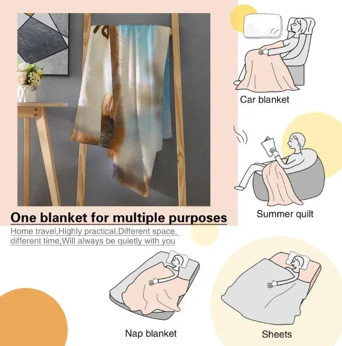 Personalized Baby Lion King Blanket: Soft Flannel Throw, Custom Name Gift - Dream Dragons