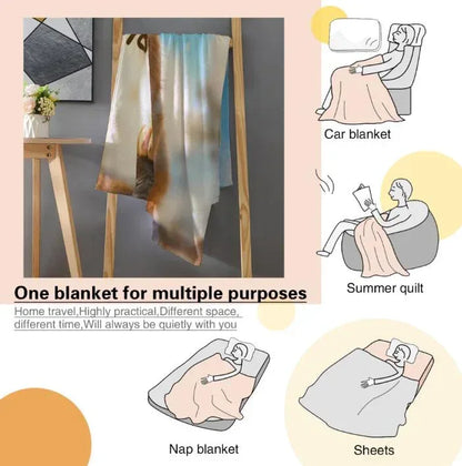 Personalized Baby Lion King Blanket: Soft Flannel Throw, Custom Name Gift - Dream Dragons