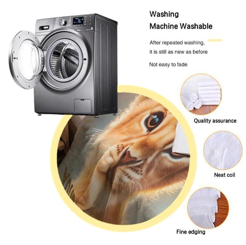 Customizable Lion King Baby Blanket: Simba Cub Keepsake Throw, Flannel Fleece Name Gift - Dream Dragons