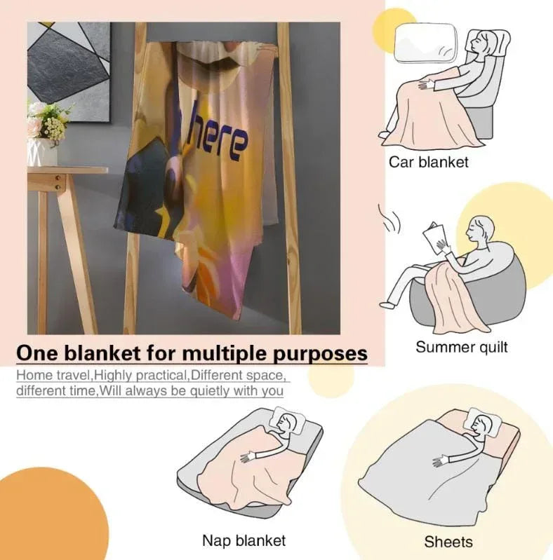 Personalized Dragon Blanket: Mythical Creature Dino Flannel Fleece Throw - Dream Dragons