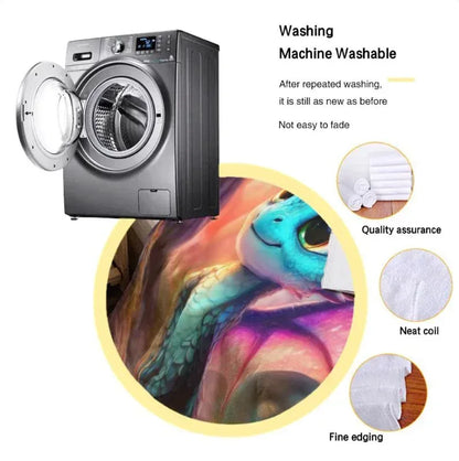 Personalized Dragon Blanket: Magical Flannel Fleece Throw, Super Soft Name Gift - Dream Dragons