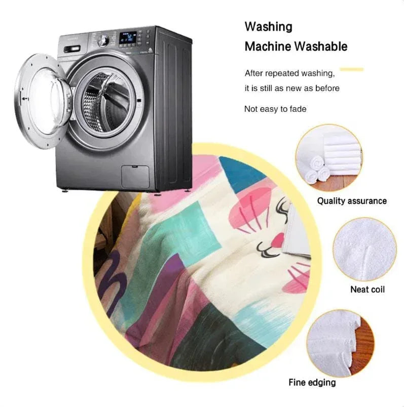 Personalized Cat Blanket: Warm, Playful Kitten Patchwork Fleece Throw, Meow, Super Soft Name Gift - Dream Dragons