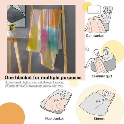 Personalized Baby Duck Blanket: Soft Microfiber, Colorful Duckling Chick Farm, Super Soft Name Gift - Dream Dragons