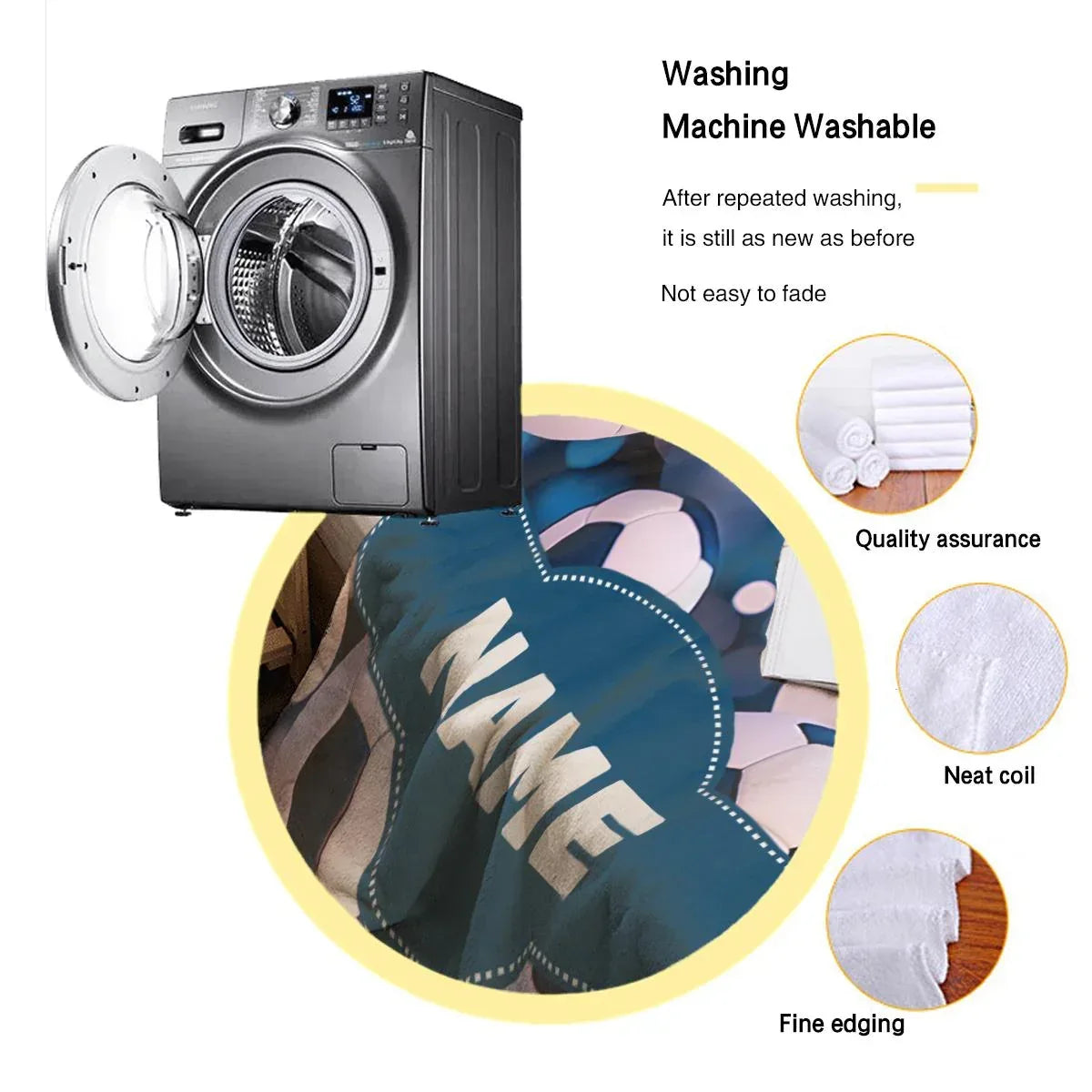 Personalized Football Blanket: Soft Microfiber Flannel Fleece Throw for Soccer Fans, Sport Name Gift - Dream Dragons