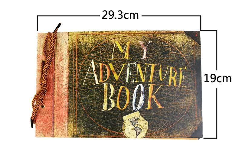 Vintage Inspired Adventure Scrapbook Album: Travel, Wedding, Anniversary, Keepsake Diary, Photo Memory Journal - Dream Dragons