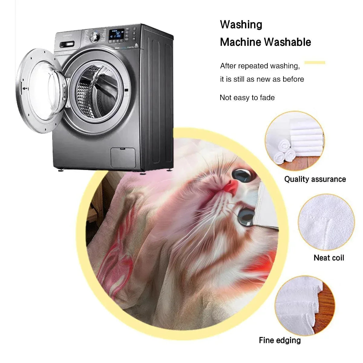 Personalized Kitten Blanket: Whimsical Heart Flannel Fleece Throw, Pink Kitty Cat Lover Gift - Dream Dragons