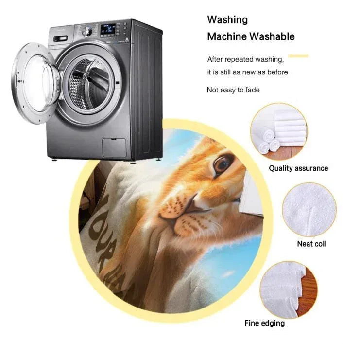 Personalized Baby Lion King Blanket: Soft Flannel Throw, Custom Name Gift - Dream Dragons