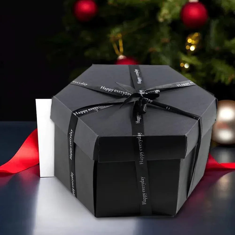 Photo Gift Explosion Surprise Box: Personalized Pop-Up Memory Keepsake, DIY Scrapbooking Album - Dream Dragons