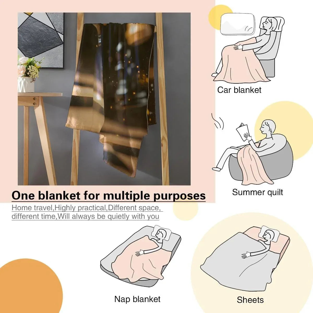 Personalized Chess Blanket: Grandmaster Soft Flannel Fleece Throw, Custom Name Gift - Dream Dragons