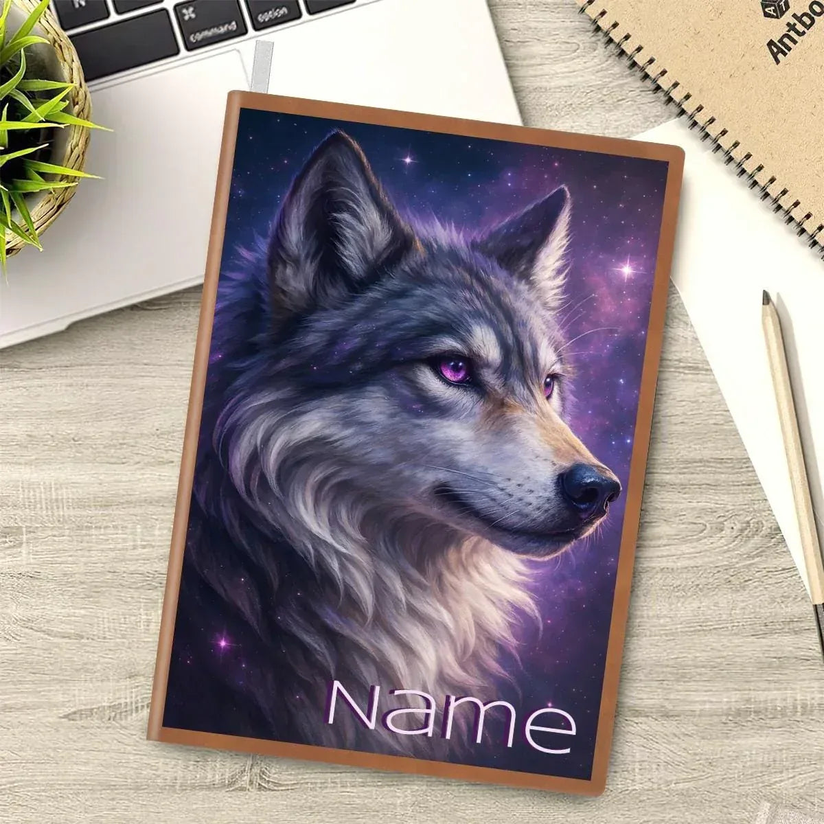 Personalized Mystical Wolf Journal: Galaxy A5 Notebook for Writing, Diary Keepsake - Dream Dragons