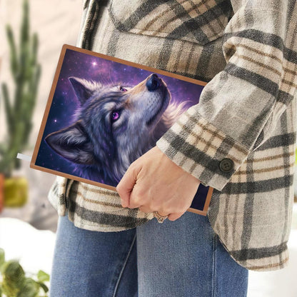Personalized Mystical Wolf Journal: Galaxy A5 Notebook for Writing, Diary Keepsake - Dream Dragons